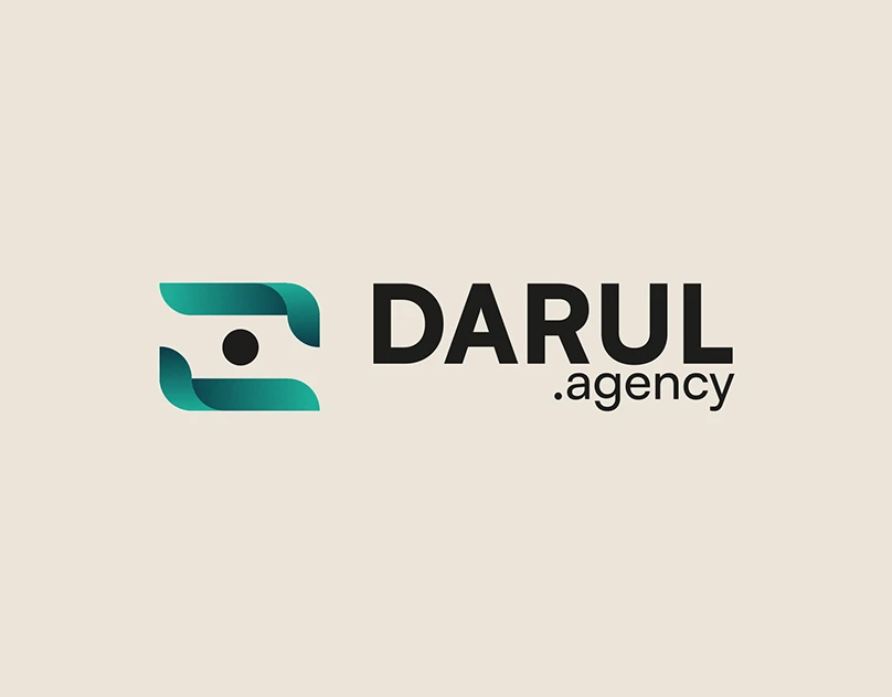 Darul Agency : Une identité verte et une interface éditoriale consacrée à la création. Le projet réunit la signature Darul Agency et sa présentation numérique.