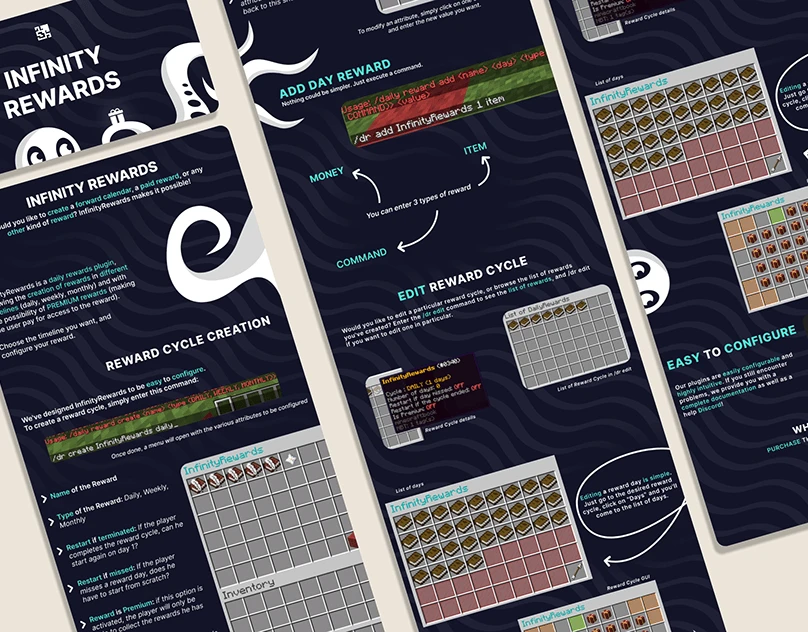 Octopia : Une présentation de compositions d’écrans, graphiques et éléments d’interface. Publication originale dans la série BuiltByBit.